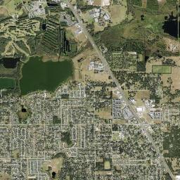 Highland City High Resolution Satellite Map