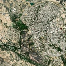 Nueva Rosita High Resolution Satellite Map