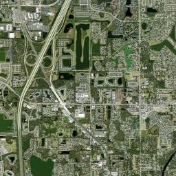 Hillsborough County High Resolution Satellite Map