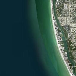 Indian Shores High Resolution Satellite Map