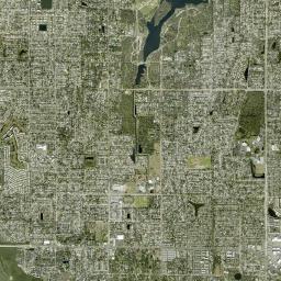 Ridgecrest, FL locator map