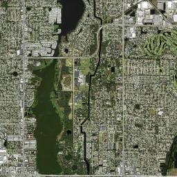 Seminole High Resolution Satellite Map