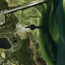 Gandy High Resolution Satellite Map