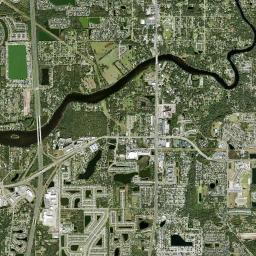 Riverview High Resolution Satellite Map