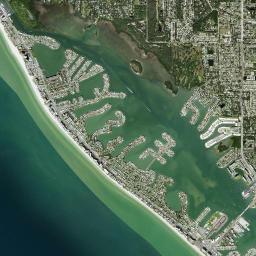 Redington Shores High Resolution Satellite Map