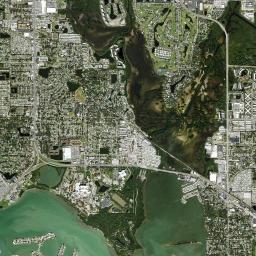 Bay Pines High Resolution Satellite Map