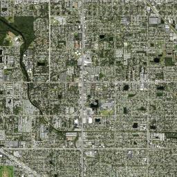 Kenneth City High Resolution Satellite Map