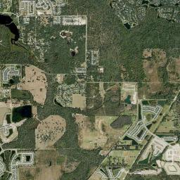 Boyette High Resolution Satellite Map
