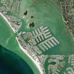 Treasure Island High Resolution Satellite Map