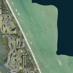 Wabasso Beach High Resolution Satellite Map