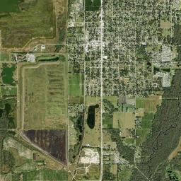 Fort Meade High Resolution Satellite Map