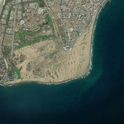Maspalomas High Resolution Satellite Map
