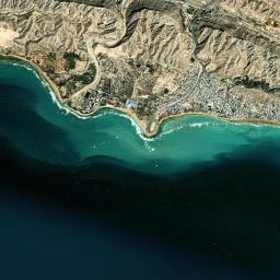 BandarSiraf High Resolution Satellite Map