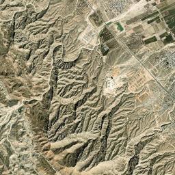 Galehdar High Resolution Satellite Map