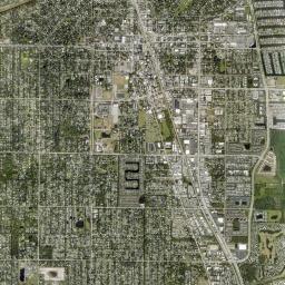 Vero Beach High Resolution Satellite Map