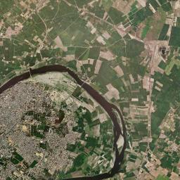 Vrindavan High Resolution Satellite Map
