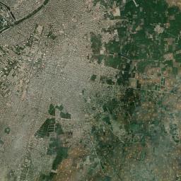 Larkana High Resolution Satellite Map