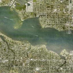 West Bradenton High Resolution Satellite Map