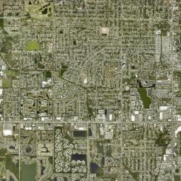 South Bradenton High Resolution Satellite Map