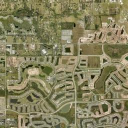 Manatee County High Resolution Satellite Map