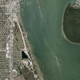 Fort Pierce High Resolution Satellite Map