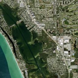 Gulf Gate Estates High Resolution Satellite Map