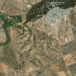 Valle de Allende High Resolution Satellite Map