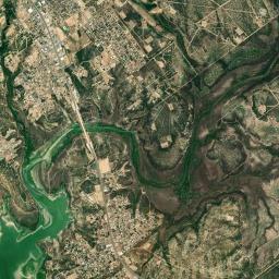 Falcon Lake Estates High Resolution Satellite Map