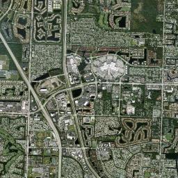 Juno Ridge, FL locator map