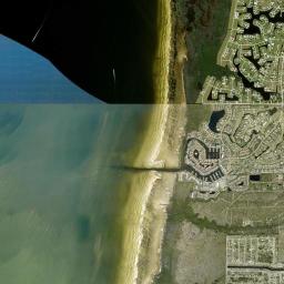 Burnt Store Marina High Resolution Satellite Map