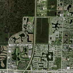 Schall Circle High Resolution Satellite Map