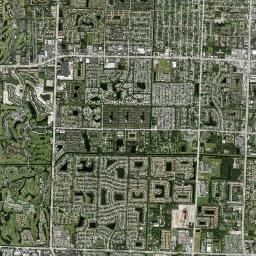 Greenacres City High Resolution Satellite Map