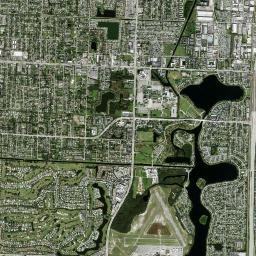 Lake Worth Corridor High Resolution Satellite Map