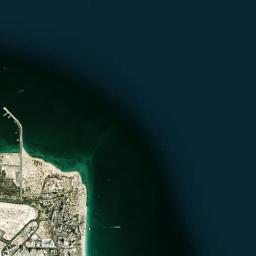 Kish High Resolution Satellite Map