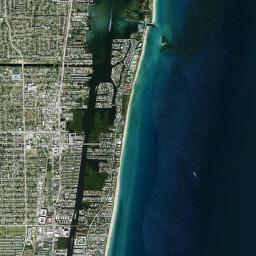 Boynton Beach High Resolution Satellite Map