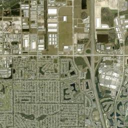 Three Oaks, FL locator map