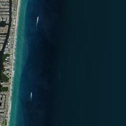 Highland Beach High Resolution Satellite Map