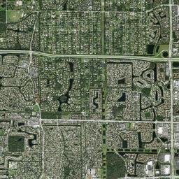 Parkland High Resolution Satellite Map