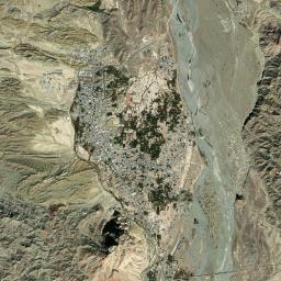 Bent High Resolution Satellite Map