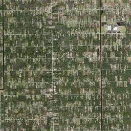 Orangetree, FL locator map