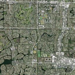 Coral Springs, Florida map(satellite map)