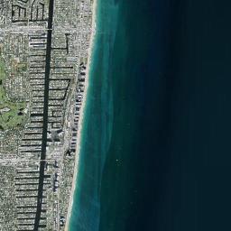 Lauderdale-by-the-Sea High Resolution Satellite Map