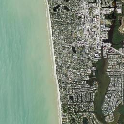 Naples High Resolution Satellite Map