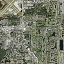 East Naples High Resolution Satellite Map
