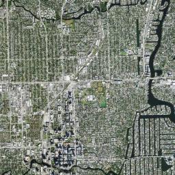 Fort Lauderdale, Florida map(satellite map)