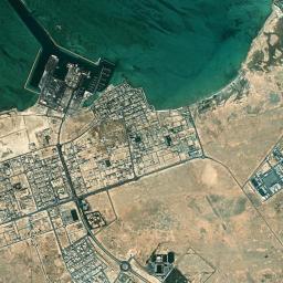 Madīnat ash Shamāl High Resolution Satellite Map