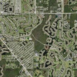 Lely Resort High Resolution Satellite Map