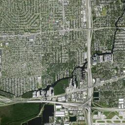 Melrose Park High Resolution Satellite Map