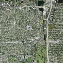 West Hollywood High Resolution Satellite Map