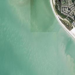 Aerial view of Gulf Beaches (South)